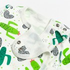 Комплект детский (распашонка, ползунки), цвет белый/кактусы, рост 68 см 9704245