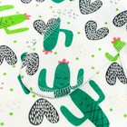 Комплект детский (распашонка, ползунки), цвет белый/кактусы, рост 68 см 9704245