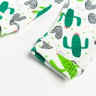 Штанишки детские, цвет белый/кактусы, рост 86 см - фото 24386224