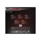 Мини-печь WILLMARK WO-392B, 1500 Вт, 30 л, таймер, до 230°С, чёрная - фото 9827892