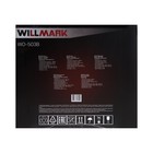 Мини-печь WILLMARK WO-503B, 1800 Вт, 45 л, таймер, до 230°С, чёрная - фото 51341341