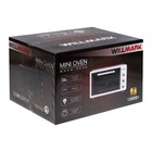Мини-печь WILLMARK WOF-365BL, 1300 Вт, 36 л, таймер, 2 противня, чёрная - фото 51341343 Мини-печь WILLMARK WOF-365BL, 1300 Вт, 36 л, таймер, 2 противня, чёрная - фото 51341343