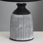 Настольная лампа "Корнелия" Е14 40Вт черный 22х22х35см RISALUX - Фото 4