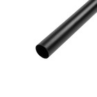 Труба, круглая, d=25 мм, 3 м, стальная, 1.0 мм, цвет черный - фото 11005663