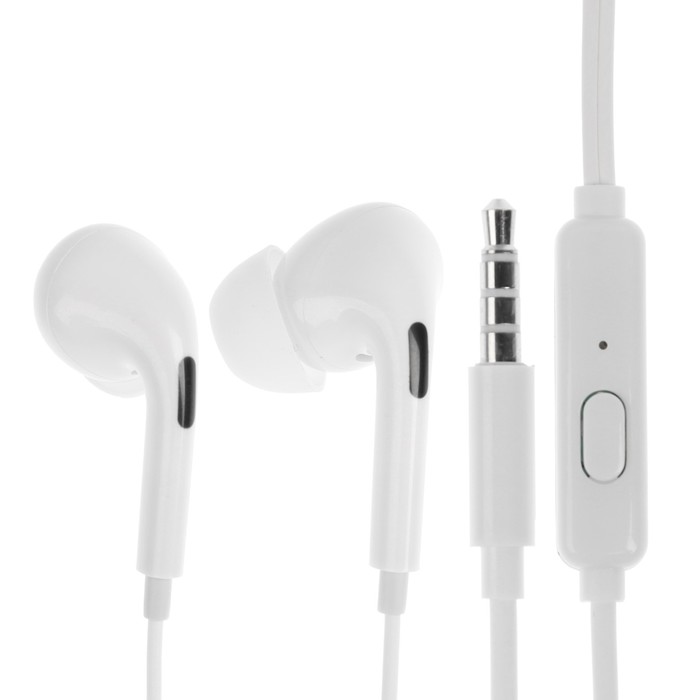 Наушники Exployd EX-HP-1466 вакуумные микрофон проводные 108 дБ 12 м 35 мм белые 12400₽