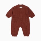 Комбинезон вязаный Крошка Я, р.80-86, кофейный - фото 50978171