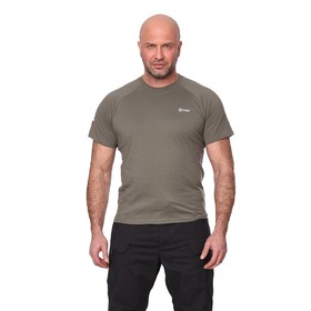 

Футболка Mini Logo T-Shirt, цвет олива, ткань хлопок, размер XXL/54