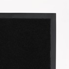 Коврик придверный влаговпитывающий Tuff, 80×50 см, цвет черный - Фото 4
