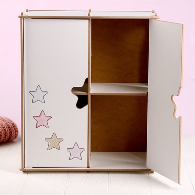Шкаф кукольный «Звёздный единорог»