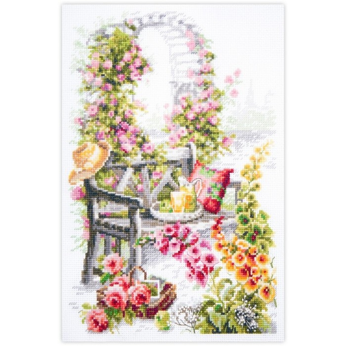 Набор для вышивания крестом «Укромный углок» 20 × 26 см - Фото 1