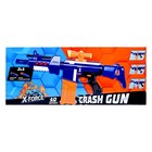 Уценка Автоматический бластер CRASH GUN, стреляет мягкими пульками - Фото 6