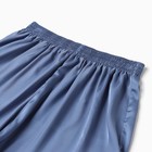 Пижама женская (рубашка и шорты) KAFTAN "Полоса" р.48-50, синий - Фото 10