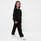 Костюм (рубашка и брюки) детский KAFTAN «Лён», размер 34 (122-128 см), чёрный - Фото 8