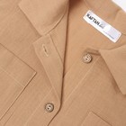 Костюм (рубашка и брюки) детский KAFTAN "Лен", размер 32 (110-116см) бежевый 9775974 - фото 14206732
