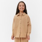Костюм (рубашка и брюки) детский KAFTAN "Лен", размер 32 (110-116см) бежевый 9775974 - фото 14206725