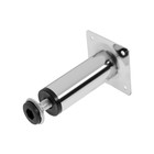 Опора круглая OKR=001CR ТУНДРА, d=30 мм, H=100 мм, цвет хром - Фото 3