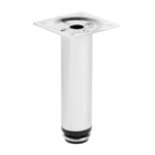 Опора круглая OKR=001CR ТУНДРА, d=30 мм, H=120 мм, цвет хром - Фото 1