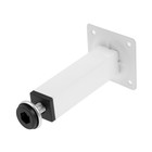 Опора квадратная OKV001WH ТУНДРА, d=25×25 мм, H=120 мм, белая - Фото 3