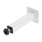 Опора квадратная OKV001WH ТУНДРА, d=25×25 мм, H=150 мм, белая - Фото 3