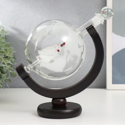 Фигурка «Графин: корабль в шаре», 27×16.5×36 см, 800 мл