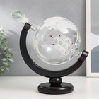 Винный набор сувенирный «Корабль в шаре»: графин 800 мл, 2 бокала по 250 мл - Фото 5