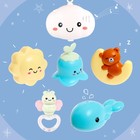 Мобиль музыкальный «Волшебные сны», звук, свет, цвет голубой - Фото 4