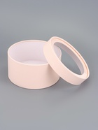 Подарочная коробка круглая «Розовый персик» завальцованная с окном, 18×10 см - Фото 3