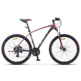 

Велосипед 27.5” Stels Navigator-750 D, V020, цвет антрацитовый, размер 16”