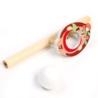 Обучающий набор 4 в 1 «Яблоко», рыбалка, пазлы, аэробол, игра - Фото 8