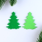 Новогодний декор «Ёлочки», набор 10 шт. - Фото 4