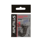 Крючок офсетный Nautilus Offset Super Slide Series Worm SW-04PTFE, № 1, 6 шт. - фото 18024450