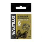 Крючок Nautilus Sting Carp Classic Boilie S-1147, цвет BN, № 6, 10 шт. - фото 319618366