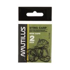 Крючок Nautilus Sting Carp Wide gape S-1143, цвет BN, № 2, 10 шт. - фото 1195309