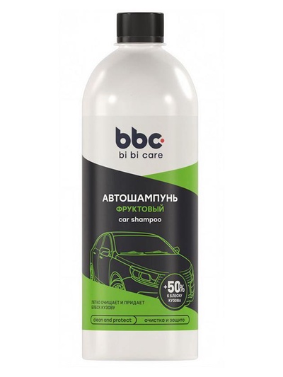Автошампунь BiBiCare «Полирующий эффект Fruit», 500 мл