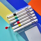 Набор акриловых маркеров 6 цветов SKETCH&ART, 1,0-3,0 мм - фото 9956052
