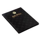 Записная книжка А6, 48 листов, клетка "Гарри Поттер", глянцевая ламинация, блок 60 - фото 24551355