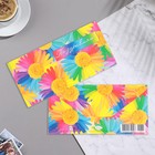 Конверт для денег "Поздравляю!" цветы, 17х8 см (комплект 10 шт) - фото 24342177