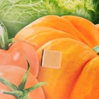 Украшение на скотче "Корзинка с овощами" тыква, 26х26 см (комплект 10 шт) - фото 25275853