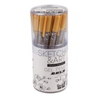 Ручка гелевая SKETCH&ART UniWrite.GOLD, 0,8 мм, золотой - Фото 5