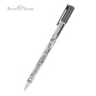 Ручка гелевая SKETCH&ART UniWrite.SILVER, 0,8 мм, серебряный - Фото 1