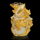 Нэцкэ вазон керамика "Дракон" 8,5х15х20 см - Фото 1