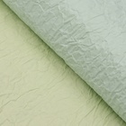 Бумага упаковочная «Морская волна» — эколюкс двухцветная, зелёная, 0,67 x 5 м - фото 9604261