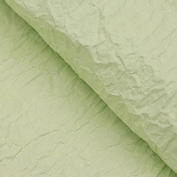 Бумага упаковочная "Эколюкс двухцветная", морская волна-зеленый, 0,67 x 5 м