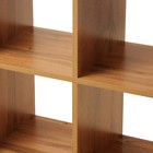 Стеллаж Зиг-заг 710х356х720 дуб вотан - фото 23774722