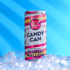 Газированный напиток Candy Can "Marshmallow", 330 мл