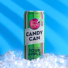 Газированный напиток Candy Can "Sour Apple", 330 мл - фото 10659778