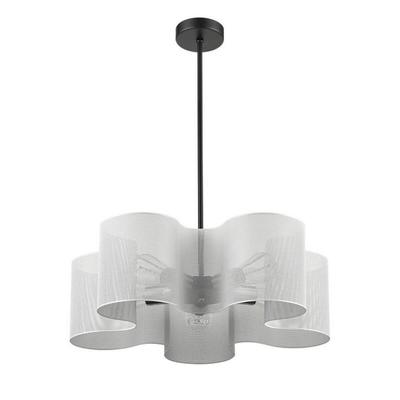 Люстра  Cross, 5x60Вт E27 , цвет чёрный, хром