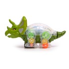 Динозавр «Шестерёнки», свет и звук, работает от батареек, цвет МИКС, в пакете - Фото 2