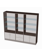 Шкаф «ШП 6», 2300×500×2000 мм, ЛДСП, стекло, цвет венге - Фото 2