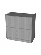 Прилавок ПЭ-12, 900×500×900, ЛДСП, серый  (артикул 9846730)  большой выбор товаров оптом и в розницу по низким ценам с доставкой